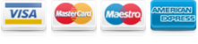 Debit/Credit Card logos
